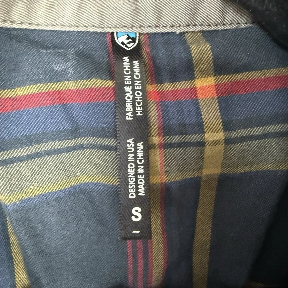 Kuhl Generatr Jacket Womens Small Olive Green Flannel Lined Utility Outdoor - Picture 7 of 9